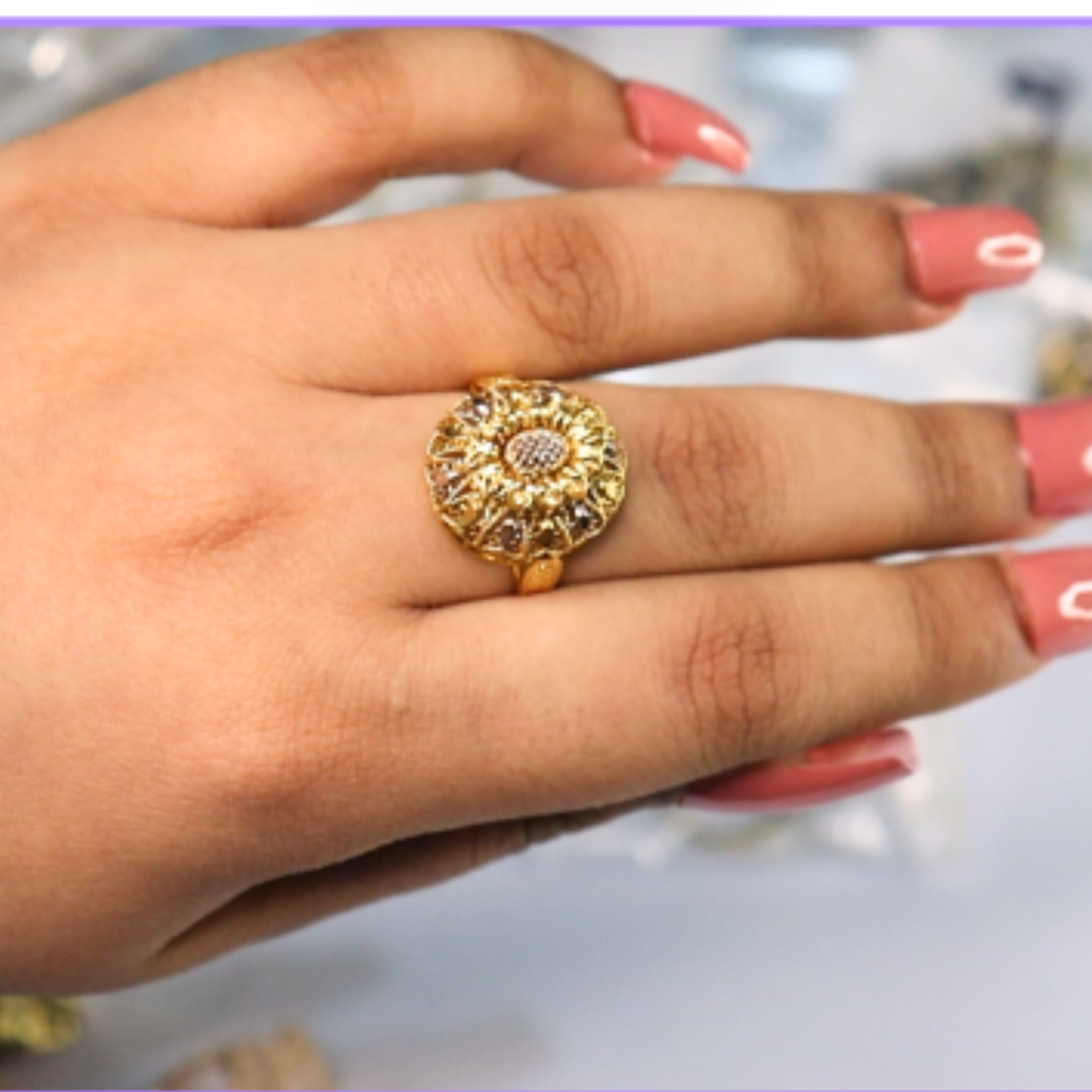 Royal Marigold | Gold-Plated