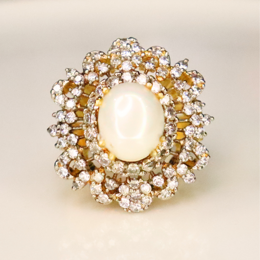 Mother of Pearl | Gold and Rhodium Plated